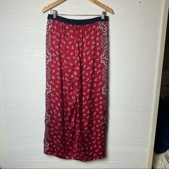 Michael Korda Red Handkerchief sleep pants Size 8 - Picture 6 of 8